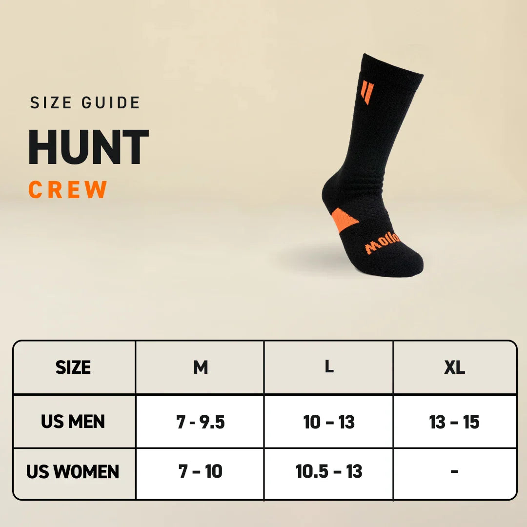 Hunt Crew Socks