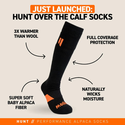 Hunt Over The Calf Socks